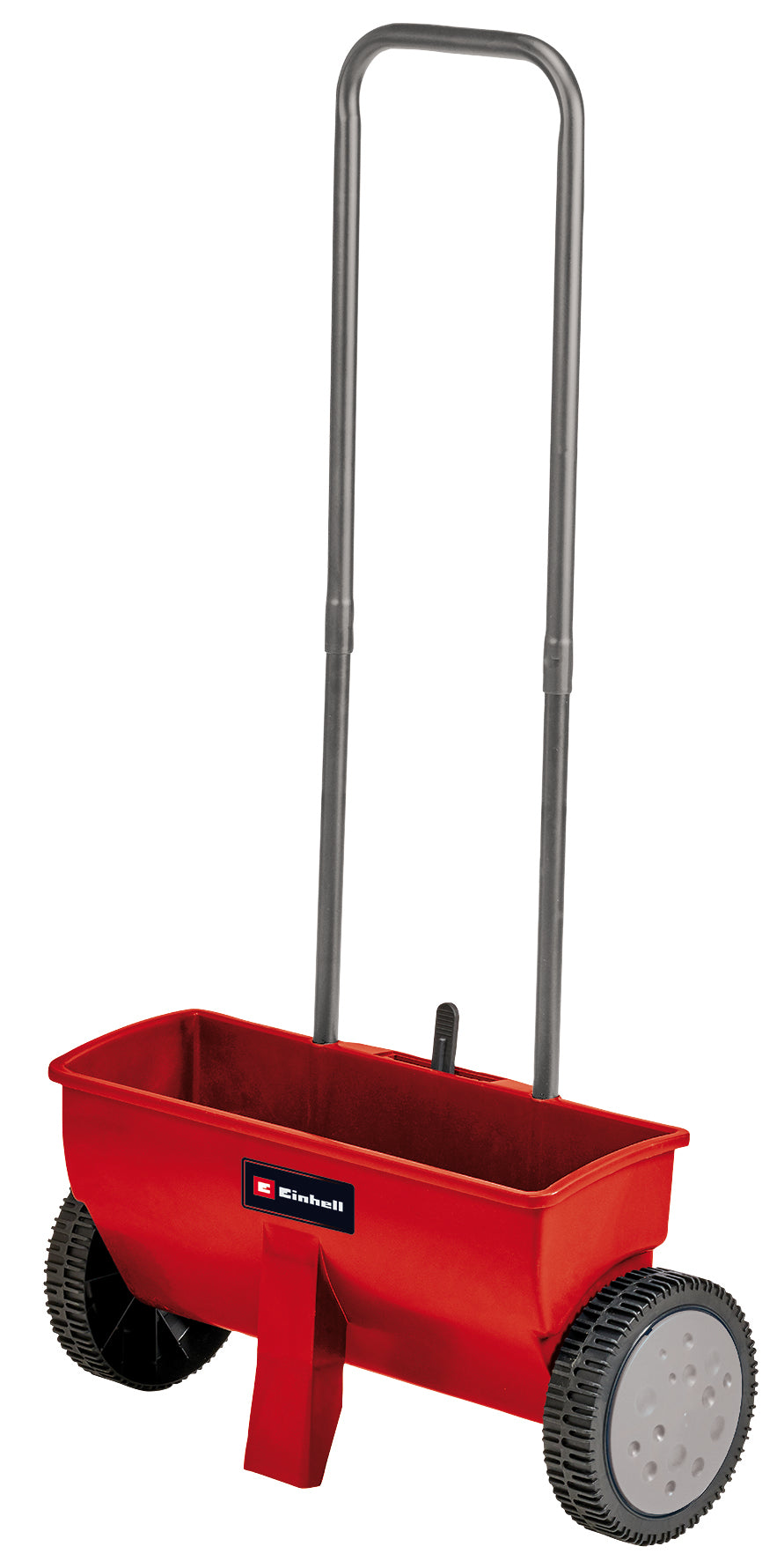 Einhell GC-SR 12 gabona-/magszóró, 12 literes, 45 cm-es tolószélesség, dupla tolórúd, rugós rögzítés mindkét oldalon, állítókar, korrózióálló görgő, ütésálló műanyag ház