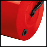 Einhell GC-GR 57 fém kerti henger, szélesség 57 cm, átmérő 32 cm, oldalsó feltöltés (vízhez és homokhoz fedéllel, kétoldali állítható sárlehúzóval)
