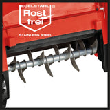 Einhell GE-SC 36/35 Li-Solo Power X-Change akkus talajlazító/gyepszellőztető (36 V, munkaszélesség 35 cm, szénkefe nélküli motor, 16 pengés henger, összecsukható vezetősín, akkumulátor nélkül)