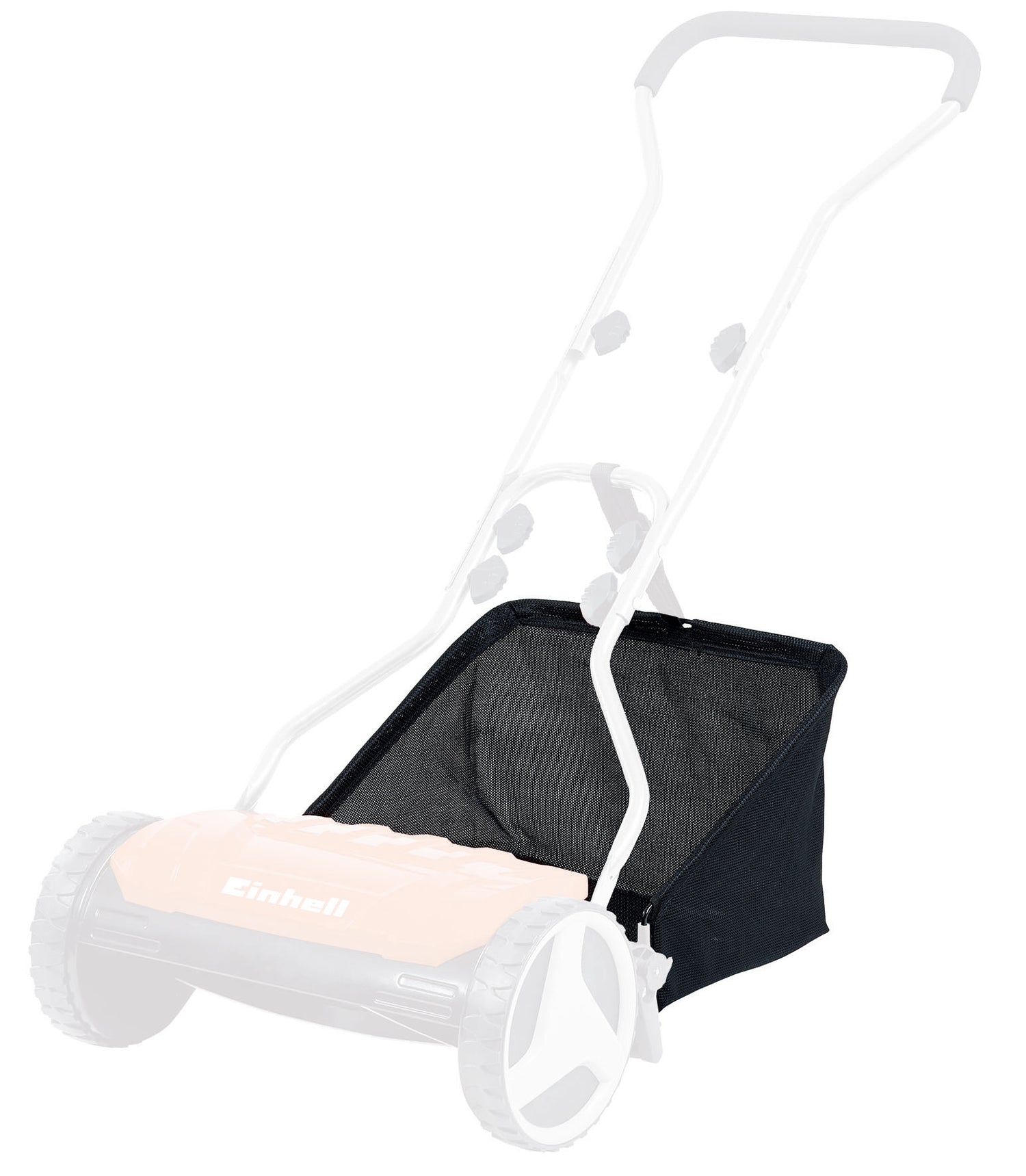 Eredeti Einhell fűgyűjtő doboz (kiegészítő az Einhell GE-HM 38 S és GE-HM 38 SF kézi fűnyírókhoz, 26 literes nejlontartály).