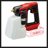 Einhell GE-WS 18/10 Li-Solo Power X-Change akkus elektromos permetező (18 V, automata szivattyú, 1 literes tartály skálával, állítható sárgaréz fúvóka, akkumulátor nélkül)