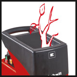 Einhell GC-RS 2540 csendes elektromos ág- és növényi hulladék aprító, vágóhenger, irányváltó, nagy tartálynyílás, robusztus alváz, beleértve a kerti hulladékgyűjtő zsákot