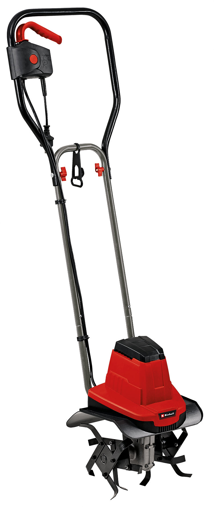Freza electrica de sol Einhell GC-RT 7530 (750W, latime de lucru 30cm, adancime de lucru 200mm, tocatoare robuste, ghidon rabatabil, dispozitiv de descarcare a tensionarii cablului