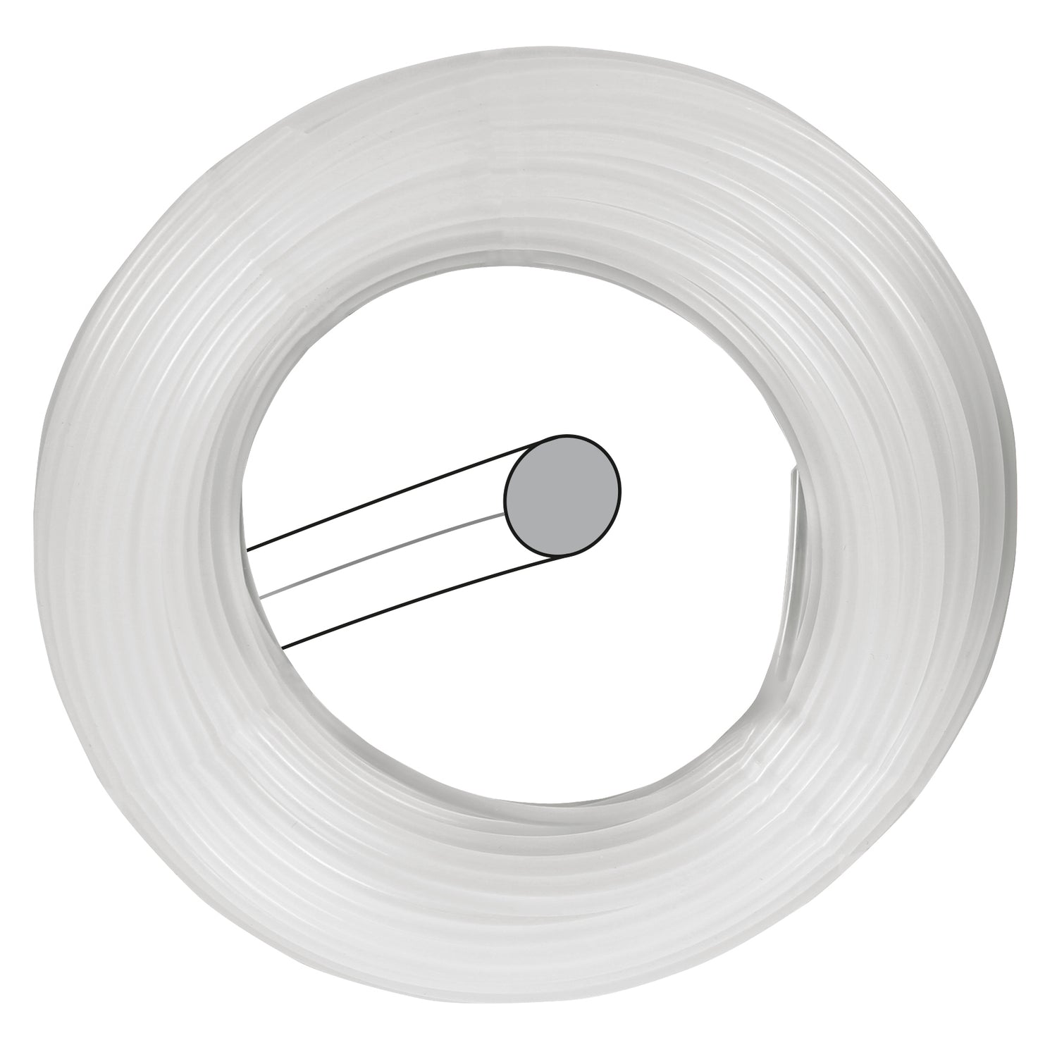 Eredeti Einhell Basic Line 2.0 pótdamil fűnyírókhoz és bozótvágókhoz, kerek damil, vastagsága 2,0 mm, hossza 15 m, univerzális, könnyen feltekerhető