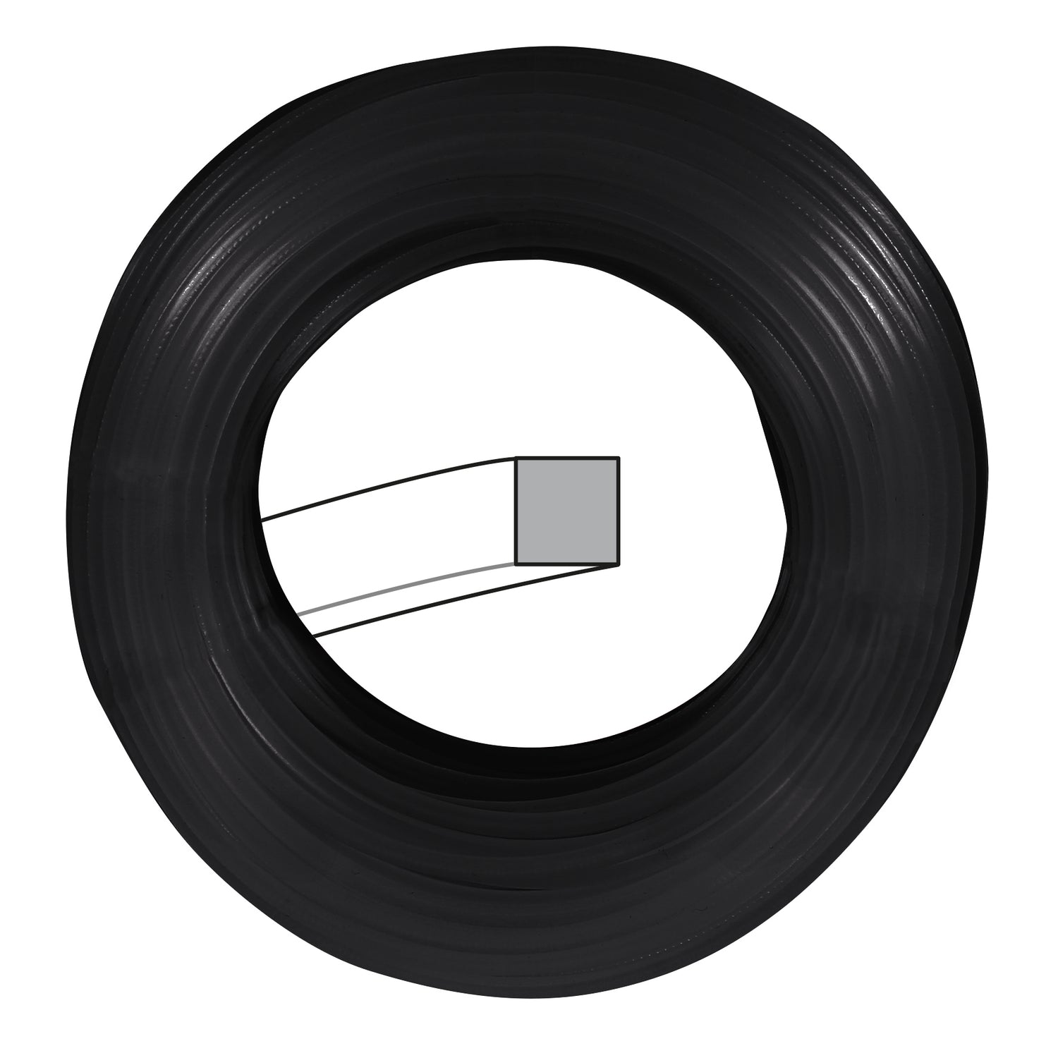 Eredeti Einhell Super Cut Line 2.4 pótdamil fűnyírókhoz és bozótvágókhoz, négyszögletes damil, vastagsága 2,4 mm, hossza 15 m, éles szélek az optimális vágásért