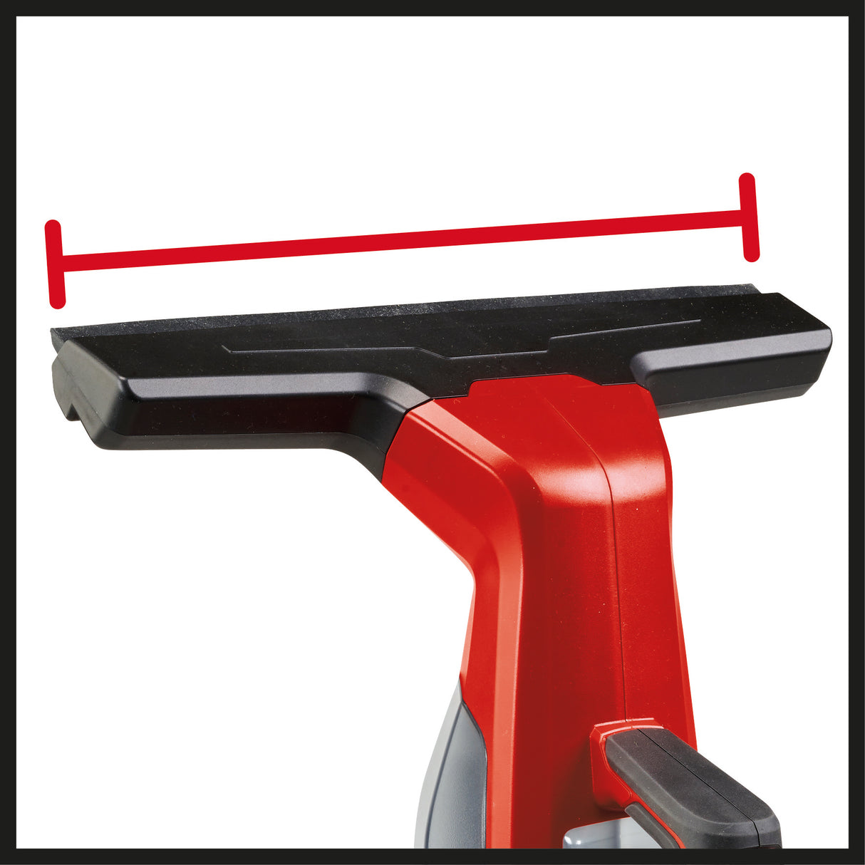 Einhell BRILLIANTO Power X-Change akkus ablaktisztító (18 V, 28 cm hosszú szívófej, csíkmentes tisztítás, mikroszálas kendővel ellátott szóróflakonnal, akkumulátor nélkül)