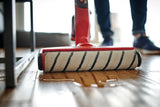 Eredeti Einhell kefehenger keménypadló-tisztítóhoz (tartozék az Einhell CLEANEXXO akkus keménypadló-tisztítóhoz, hossza 29 cm, mosógépben mosható, könnyen cserélhető)