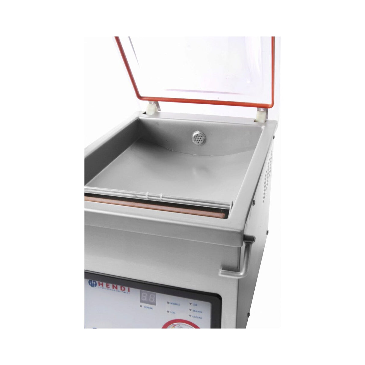 Masina de ambalat cu camera vacuum  -Banda lipire 350 mm
