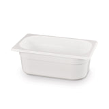 Tava gastronom GN 1/4, HENDI,  2,8L, Alb, 265x162x(H)100mm