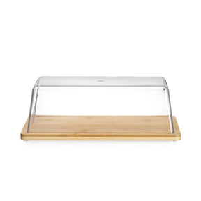 Tava din bambus cu capac, HENDI, 320x160x(H)110mm