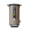 Boiler pentru bauturi calde Taupe mat 9 l, HENDI Uniq, Design de Bronwasser, 220-240V/950W, 307x330x(H)450mm