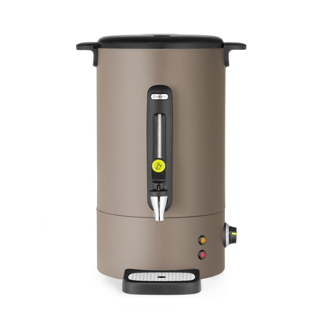 Boiler pentru bauturi calde Taupe mat 16 l, HENDI Uniq, Design de Bronwasser, 220-240V/1650W, 357x380x(H)502mm