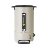 Boiler pentru bauturi calde alb mat 16 l, HENDI Uniq, Design de Bronwasser, 220-240V/1650W, 357x380x(H)502mm