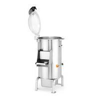 Masina pentru curatat cartofi, cap. 18kg/28L, productivitate 240-360kg/h,1100W, 220v, 622x540x(h)997mm
