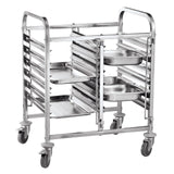 Carucior mobil dublu - 12 x GN 1/1 HENDI, 810x610x(H)960mm