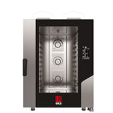 Cuptor pe gaz cu abur cu convectie Millennial Black Mask Bakery, 16 tavi 600x400 mm Tecnoeka, 230V/700W, 18kW, 850x1035x(H)1231mm