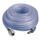 Eredeti Einhell szőtt tömlő 10 m (kompresszor tartozékok, hossz 10 m, belső átmérő 6 mm, belső menet R 1/4'', PVC szövetből készült, max. üzemi nyomás 15 bar)
