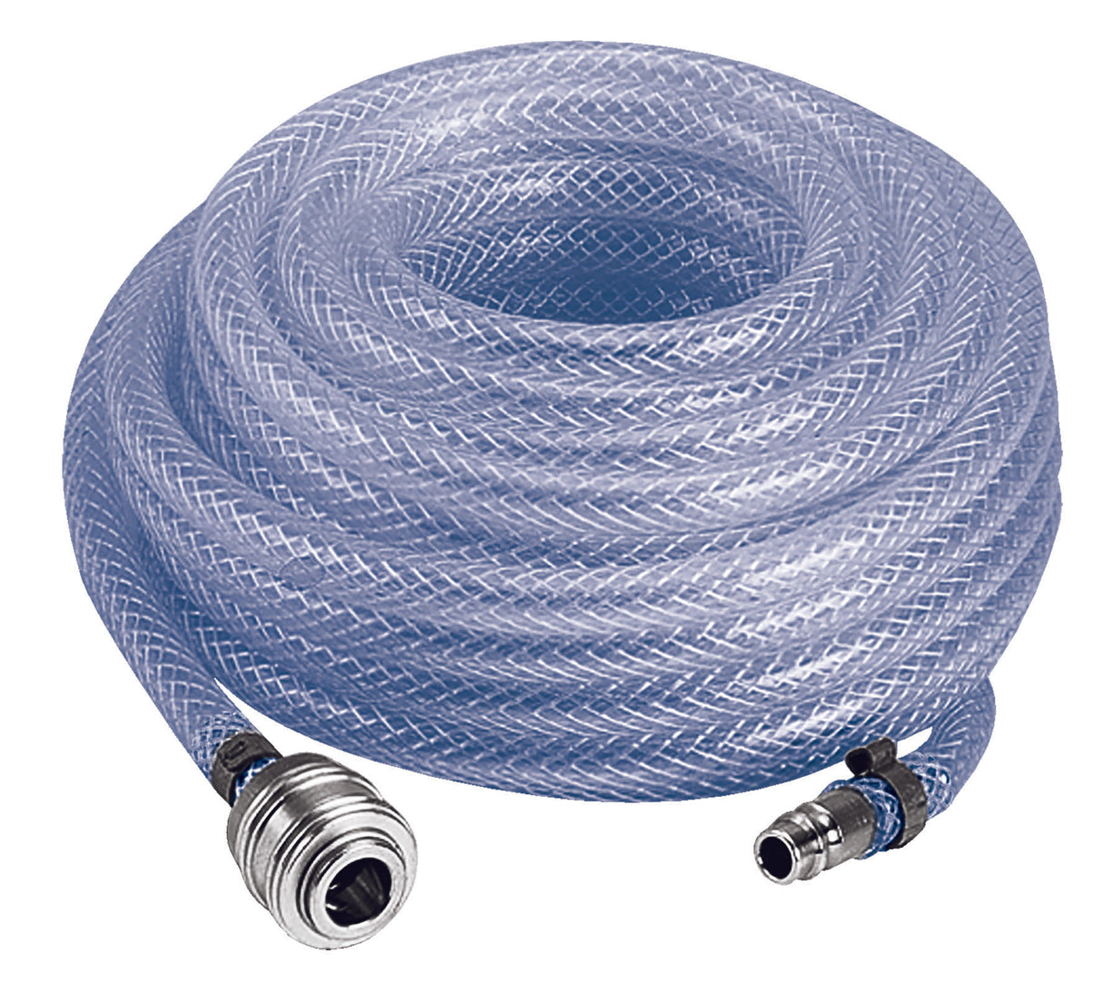 Eredeti Einhell szőtt tömlő 15 m (kompresszor tartozékok, 15 m hosszú, belső átmérő 6 mm, belső menet R 1/4'', PVC szövetből készült, max. üzemi nyomás 15 bar)