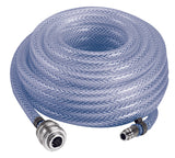 Eredeti Einhell szőtt tömlő 15 m (kompresszor tartozékok, 15 m hosszú, belső átmérő 6 mm, belső menet R 1/4'', PVC szövetből készült, max. üzemi nyomás 15 bar)