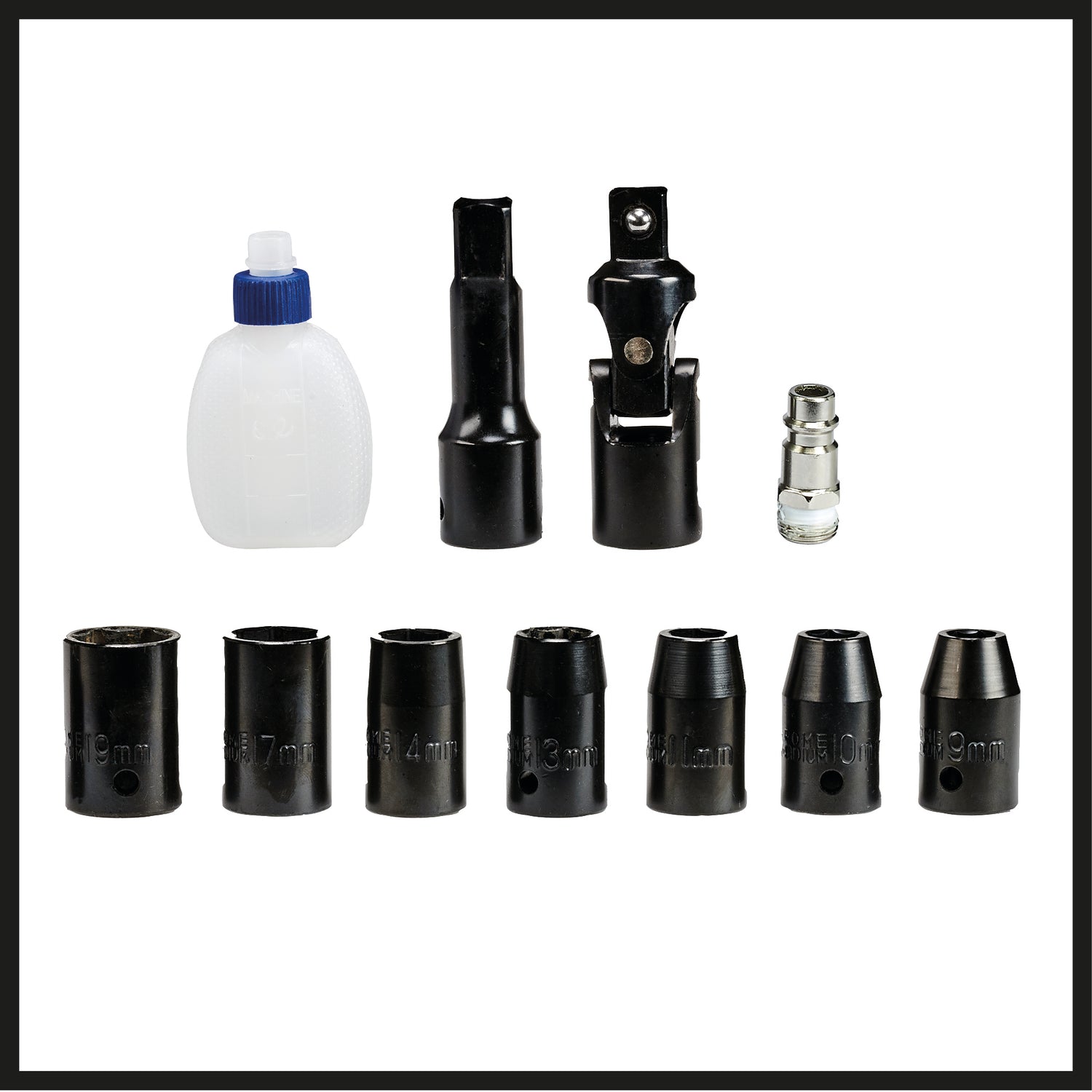 Surubelnita pneumatica cu clichet Einhell TC-PR 68, max. 6,3 bar, potrivita pentru fixarea si desfacerea filetelor, incl. 7 chei tubulare, geanta de transport si depozitare, fara ulei