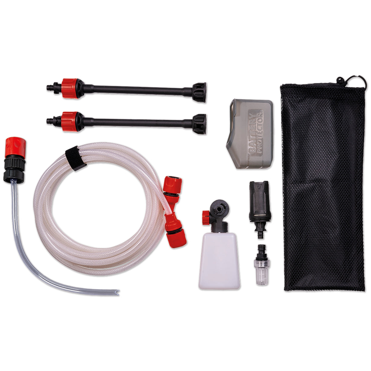 Einhell HYPRESSO 18/24-1 Li-Solo Power X-Change akkus magasnyomású mosó (18 V, 24 bar, hordozható tisztításhoz és öntözéshez, 240 l/h, tartozékokkal, akkumulátor és töltő nélkül)