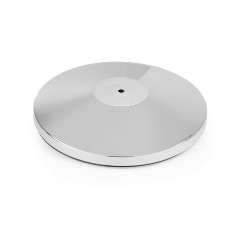 Baza pentru stalp delimitare Hendi, argintiu, finisaj tip oglinda, inox, ø360x(h)65mm - STALPUL NU ESTE INCLUS
