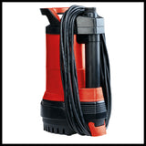 Einhell GE-PP 5555 RB-A esővízhordó szivattyú, 550 watt, 2 az 1-ben kombinált szivattyú - merülő nyomószivattyú és esővízhordó, automatikus funkció szárazon futás elleni védelemmel, többfokozatú szivattyúhajtás