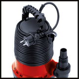 Pompa de apa murdara Einhell GC-DP 7835 (780W, Ø35 mm particule straine, capacitate de debit 15.700 L/h, plutitor, maner de transport, infasurare cablu, conectare universala