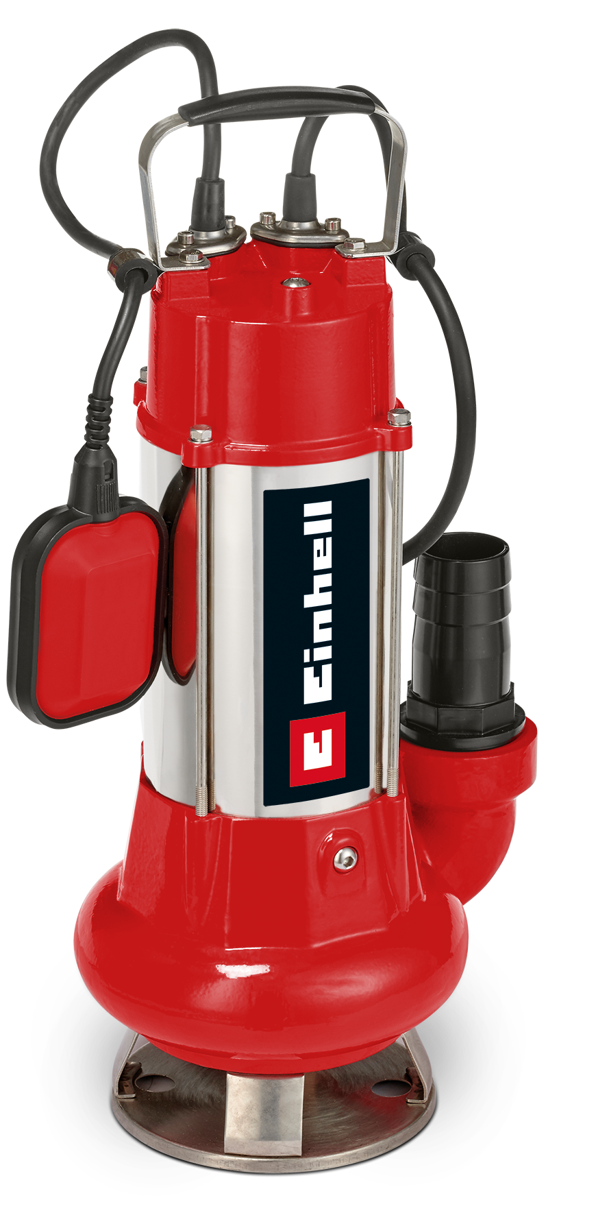 Einhell GC-DP 1340 G szennyvízszivattyú, 1300 W, idegen részecskék Ø40 mm, teljesítmény 23 000 l/h, úszó, hordozófogantyú, univerzális csatlakozókkal együtt