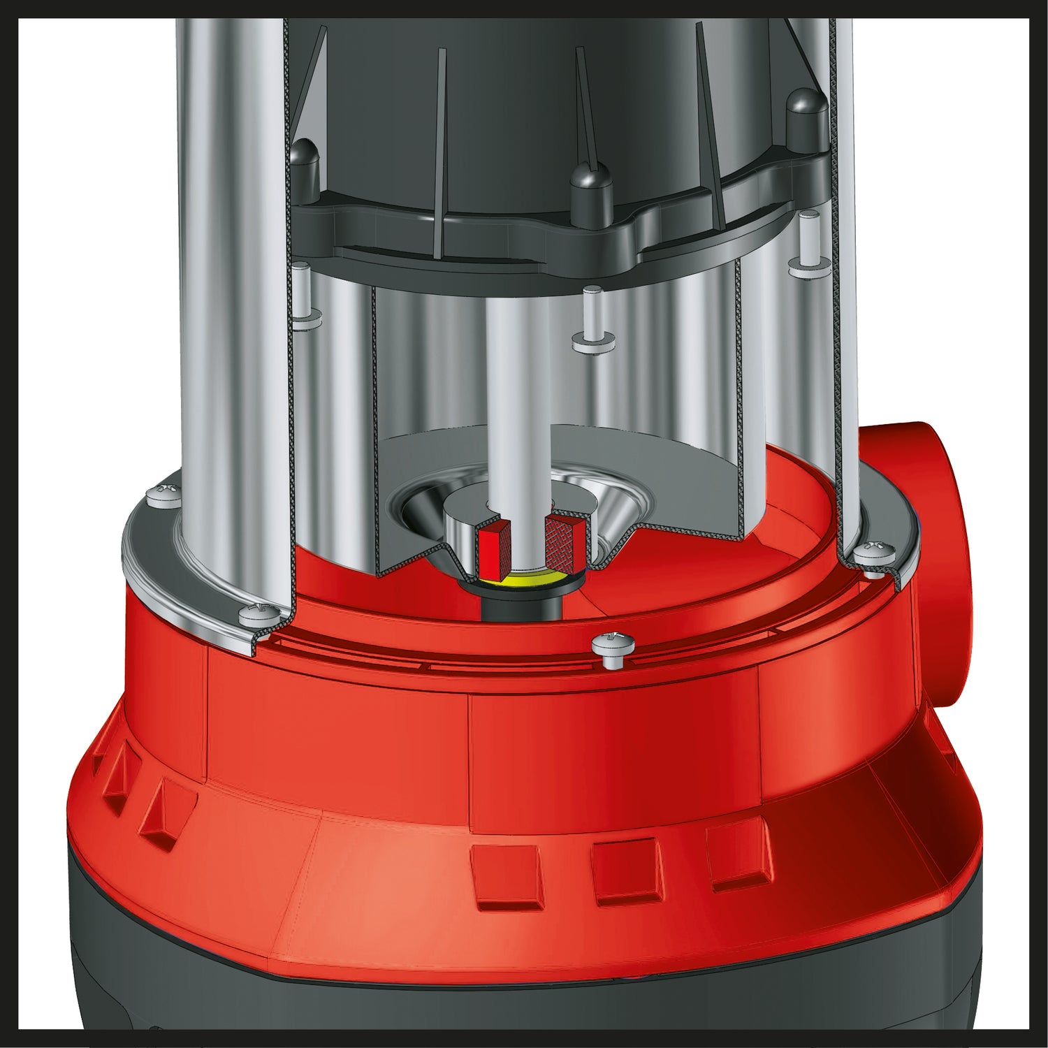 Einhell GE-DP 5220 LL ECO tiszta-/szennyezettvíz-búvárszivattyú, 520 W, Ø20 mm idegen test, 13 500 l/h teljesítmény, szívásszint-szabályozás, úszó, hordozófogantyú