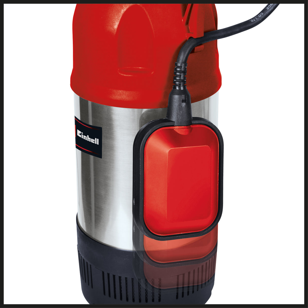 Pompa submersibila de presiune Einhell GC-PP 900 N, 900 W, debit maxim 6.000 l/h, adancime maxima de imersie 7 m, carcasa din otel inoxidabil, plutitor