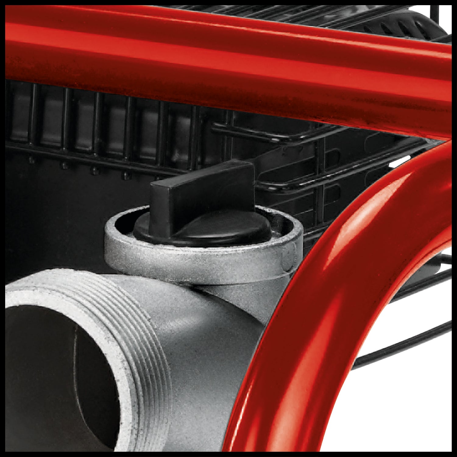 Einhell GE-PW 46 benzinmotoros vízpumpa, 4,6 kW, 4 ütemű motor, maximális áramlási sebesség 23 000 l/h, 3,6 l-es tartály, alacsony olajszint elleni védelem, tömlőadapterrel/külső menettel együtt