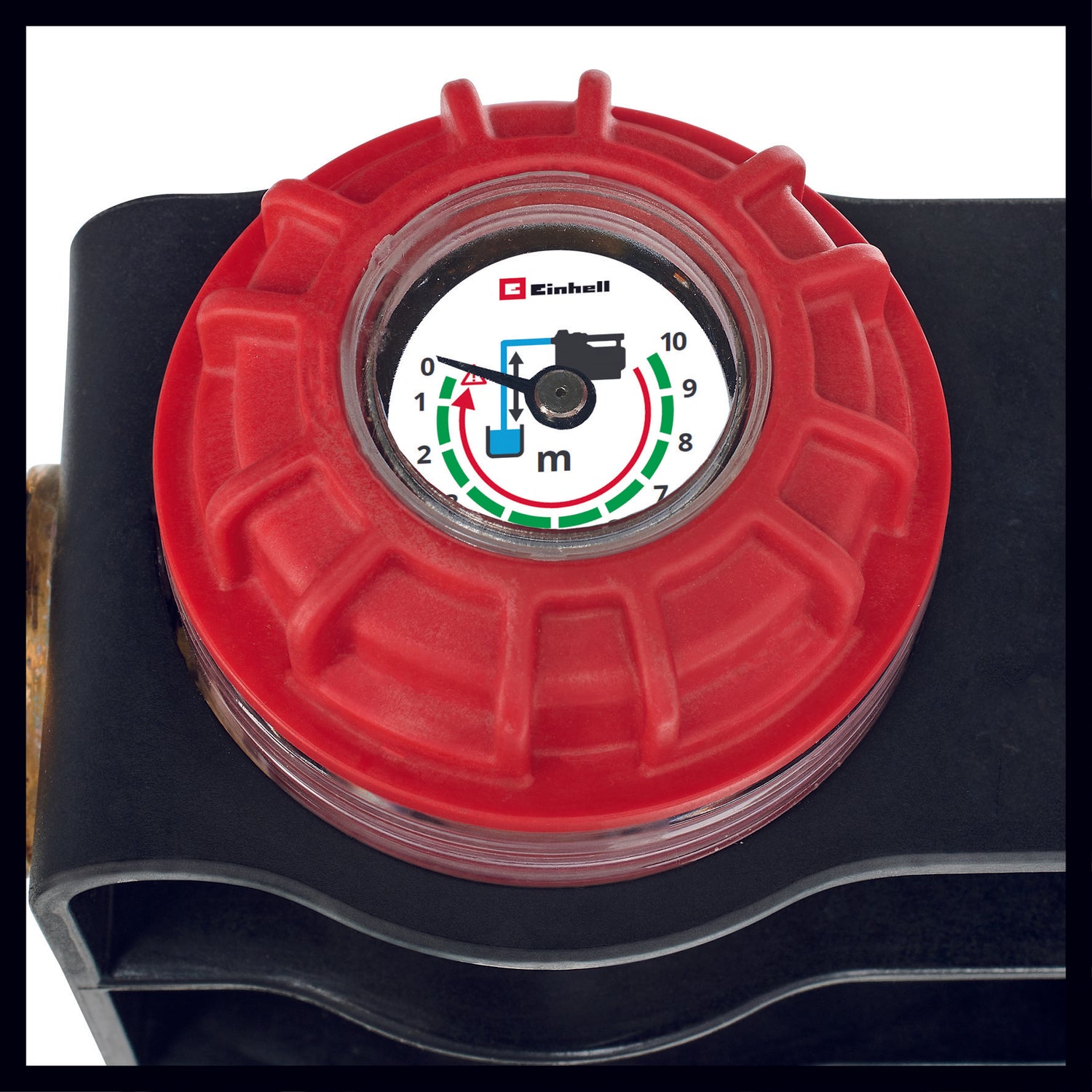 Einhell GE-WW 1145 ECO vízpumpa (1100 W, 20 l-es tartály, víz-/szennyeződés-/szívócső-töltésjelző, fagy-/hővédelem, előszűrő egyirányú szeleppel)