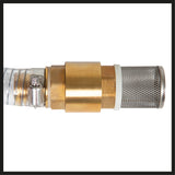 Furtun de aspiratie original Einhell 7 m, accesorii pentru pompa, lungime 4 m, racord alama 42 mm 1 1/4 inch IT, furtun ranforsat cu sarma de otel