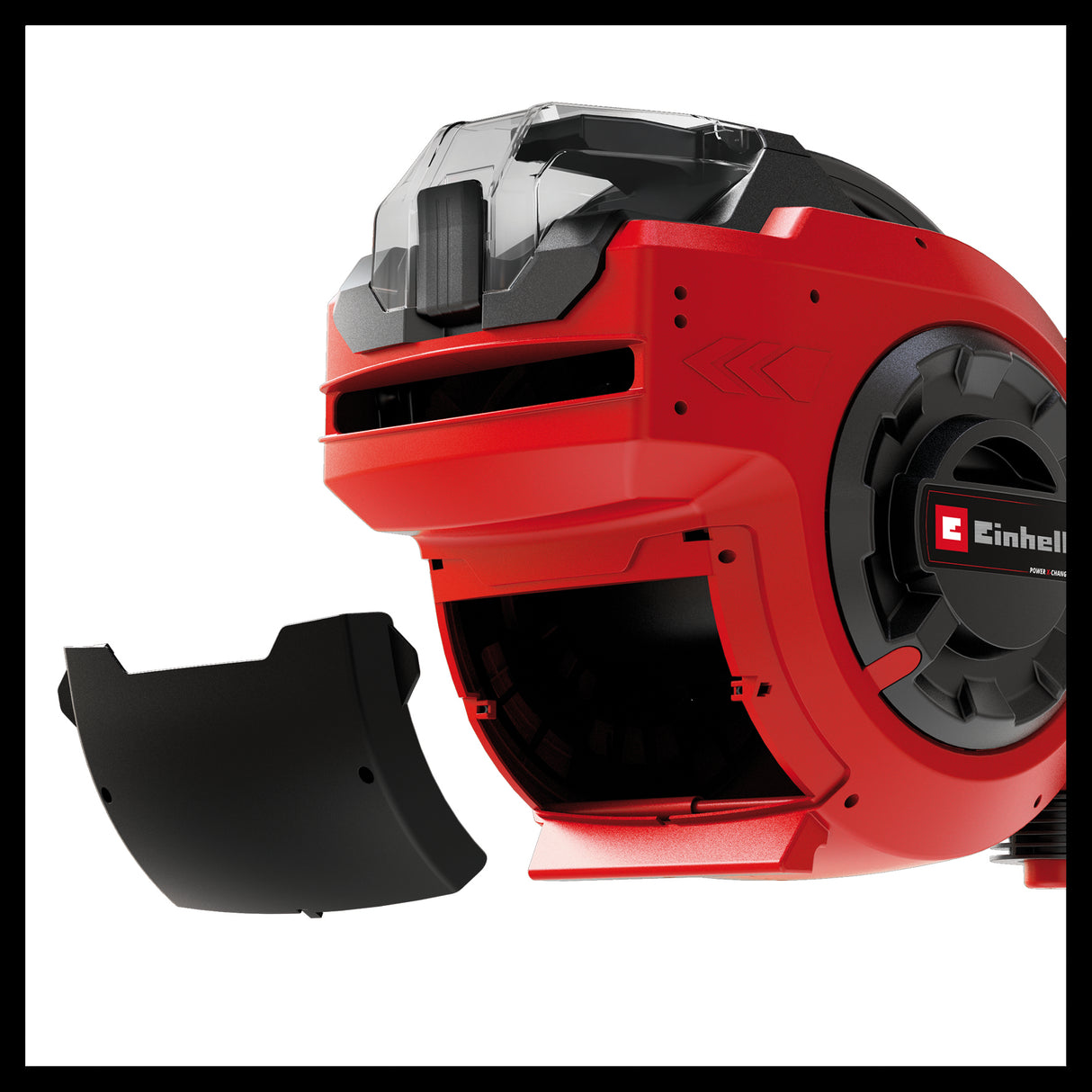 Einhell akkus tömlődob GE-HR 18/30 WH Li-Solo (18 V, automatikus tömlőfeltekercselés, 180°-os forgatás, fali tartó, 1,5 m-es csatlakozótömlő, akkumulátor és tömlő nélkül)