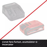 Tambur automat pentru furtun fara fir Einhell GE-HR 18/30-1 WH Li-Solo,18 V, rulare automata furtun, rotire 180°, montare pe perete, furtun conexiune 1.5 m, fara baterie si furtun - imagine 5