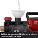 Pompa de gradina Einhell GC-GP 6050,debit max. 5000 l/h, inaltime refulare max. 40 m, dop scurgere apa, inclusiv adaptor universal 33.3 mm - imagine 5