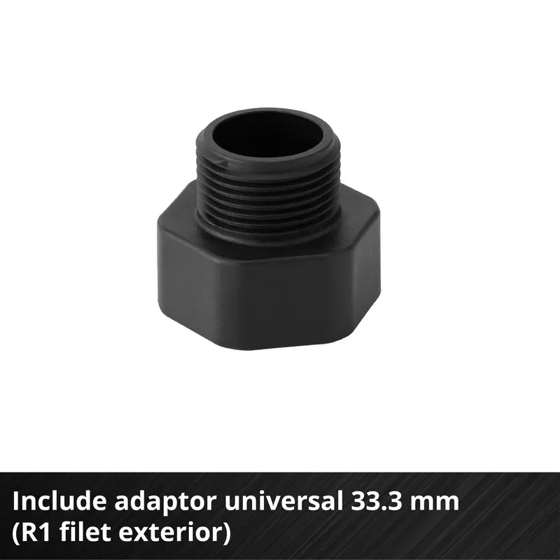 Pompa de gradina Einhell GC-GP 6050,debit max. 5000 l/h, inaltime refulare max. 40 m, dop scurgere apa, inclusiv adaptor universal 33.3 mm - imagine 8