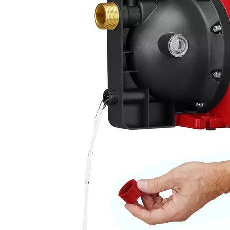 Pompa de gradina Einhell GC-GP 1170,debit max. 7000 l/h, inaltime refulare max. 50 m, dop scurgere apa, inclusiv adaptor universal 33.3 mm - imagine 5
