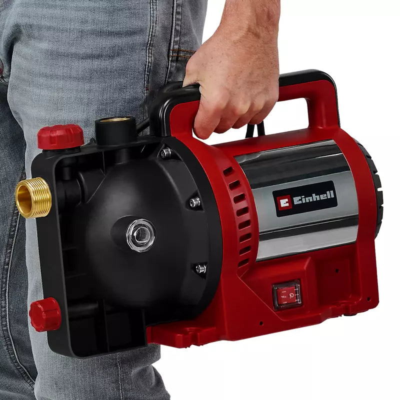 Pompa de gradina Einhell GC-GP 1170,debit max. 7000 l/h, inaltime refulare max. 50 m, dop scurgere apa, inclusiv adaptor universal 33.3 mm - imagine 6