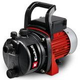 Pompa de gradina Einhell GC-GP 6538, 650 W, presiune 3,6 bar, debit 3.800 l/h, surub de umplere cu apa, surub de evacuare cu apa, maner de transport