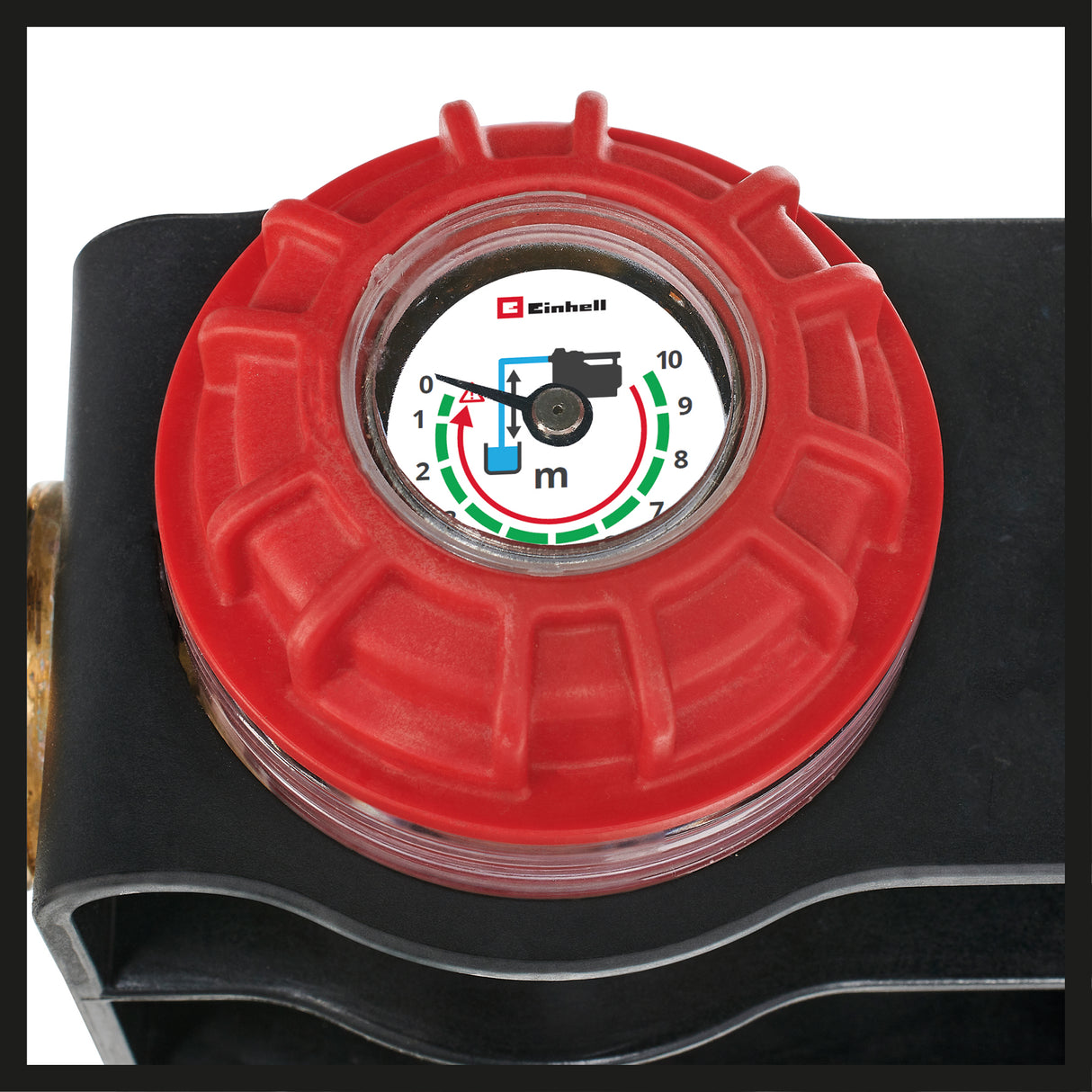 Pompa de gradina Einhell GE-GP 1246 N FS, 1.200 W, 4.600 l/h, indicator umplere cu apa/murdarie/aspiratie, protectie la mers fara apa/oparire/termica, senzor de debit cu LED