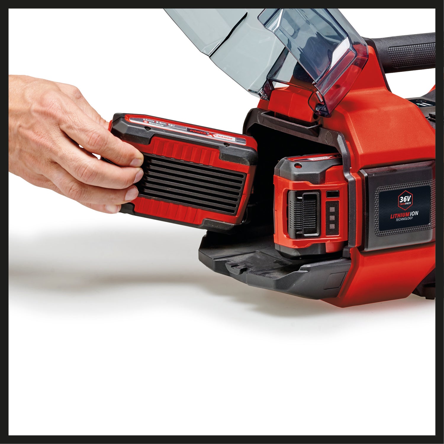 Einhell AQUINNA 36/34 Power X-Change akkus kerti szivattyú (36 V, max. áramlási sebesség 3400 l/h, max. emelőmagasság 37 m, teljesítménykapcsoló, túlterhelés- és fagyvédelem, akkumulátor nélkül)