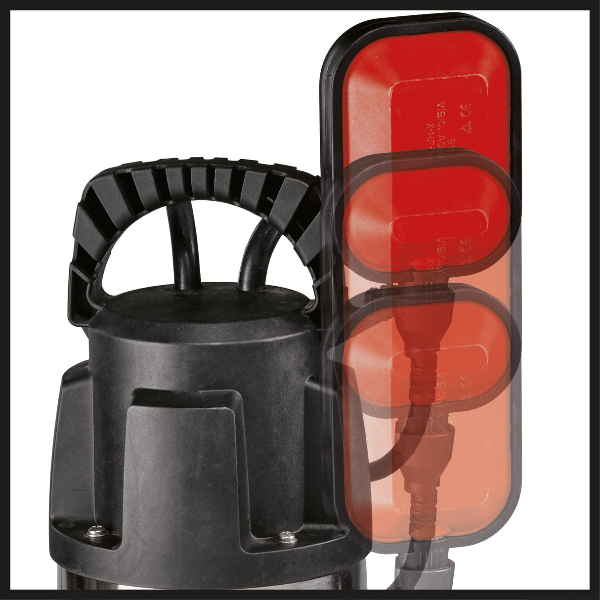 Pompa de apa murdara Einhell GC-DP 9040 N, 900 W, debit 22.000 L/h, Ø 40 mm corp strain, protectie termica la suprasarcina, inclusiv conexiune universala