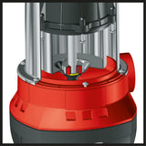 Pompa sumersibila apa murdara  Einhell GC-DP 3325, 330 W, capacitate de pompare 9.500 L/h, inaltime de refulare max. 6 m, Ø 25 mm particule straine, protectie la suprasarcina termica, include conector universal