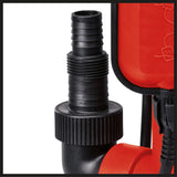 Pompa sumersibila apa murdara  Einhell GC-DP 3325, 330 W, capacitate de pompare 9.500 L/h, inaltime de refulare max. 6 m, Ø 25 mm particule straine, protectie la suprasarcina termica, include conector universal