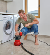 Pompa sumersibila apa murdara Einhell GC-DP 7035 LL, 700 W, aspiratie plana pana la 1 mm, debit 16.000 L/h, 0,8 bar, adancime de imersie 7 m, reglabila pentru apa murdara si curata