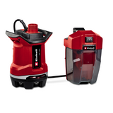 Pompa de apa murdara pe acumulator Einhell GE-DP 18/25 Li-Solo Power X-Change (18 V, debit 7.500 l/h, inaltime de 5 m, moduri ECO si BOOST, fara acumulator