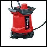 Pompa de apa murdara pe acumulator Einhell GE-DP 18/25 LL Li-Solo Power X-Change (18 V, debit 7.500 l/h, aspiratie plata, inaltime de pompare 5 m, mod ECO si BOOST, fara acumulator