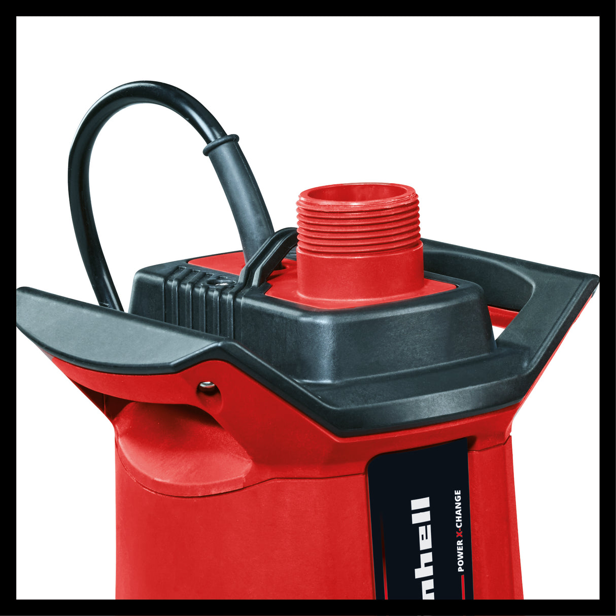 Pompa de apa murdara pe acumulator Einhell GE-DP 18/25 LL Li-Solo Power X-Change (18 V, debit 7.500 l/h, aspiratie plata, inaltime de pompare 5 m, mod ECO si BOOST, fara acumulator